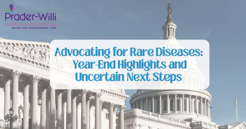 Advocating for Rare Diseases: Year-End Highlights and Uncertain Next Steps