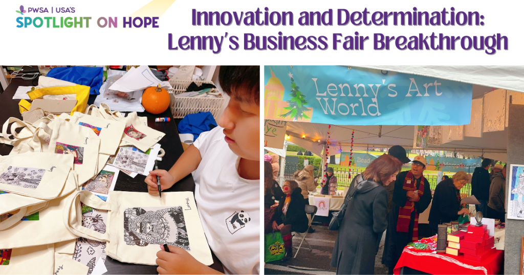 Spotlight on Hope: Lenny’s Business Fair Breakthrough