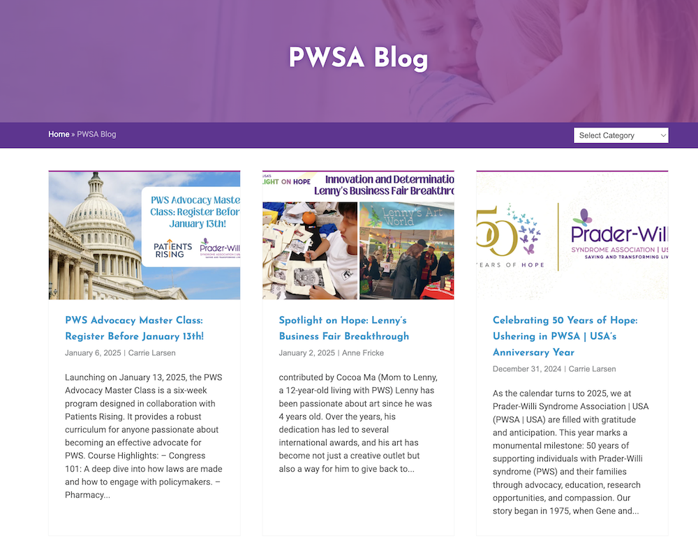 PWSA USA Blog