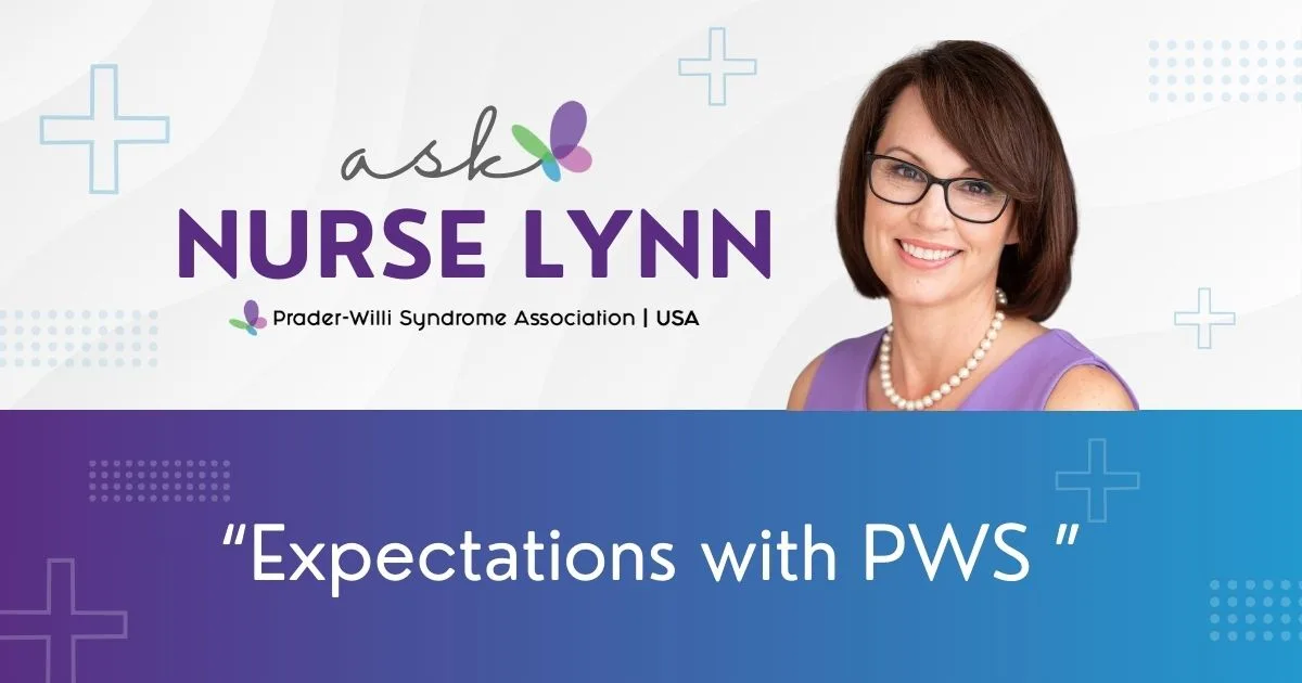 Expectations with Prader-Willi syndrome (PWS)