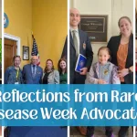 photo collage of rare disease day