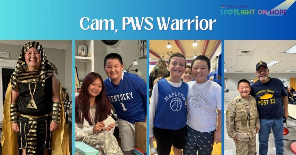 Spotlight on Hope: Cam, PWS Warrior